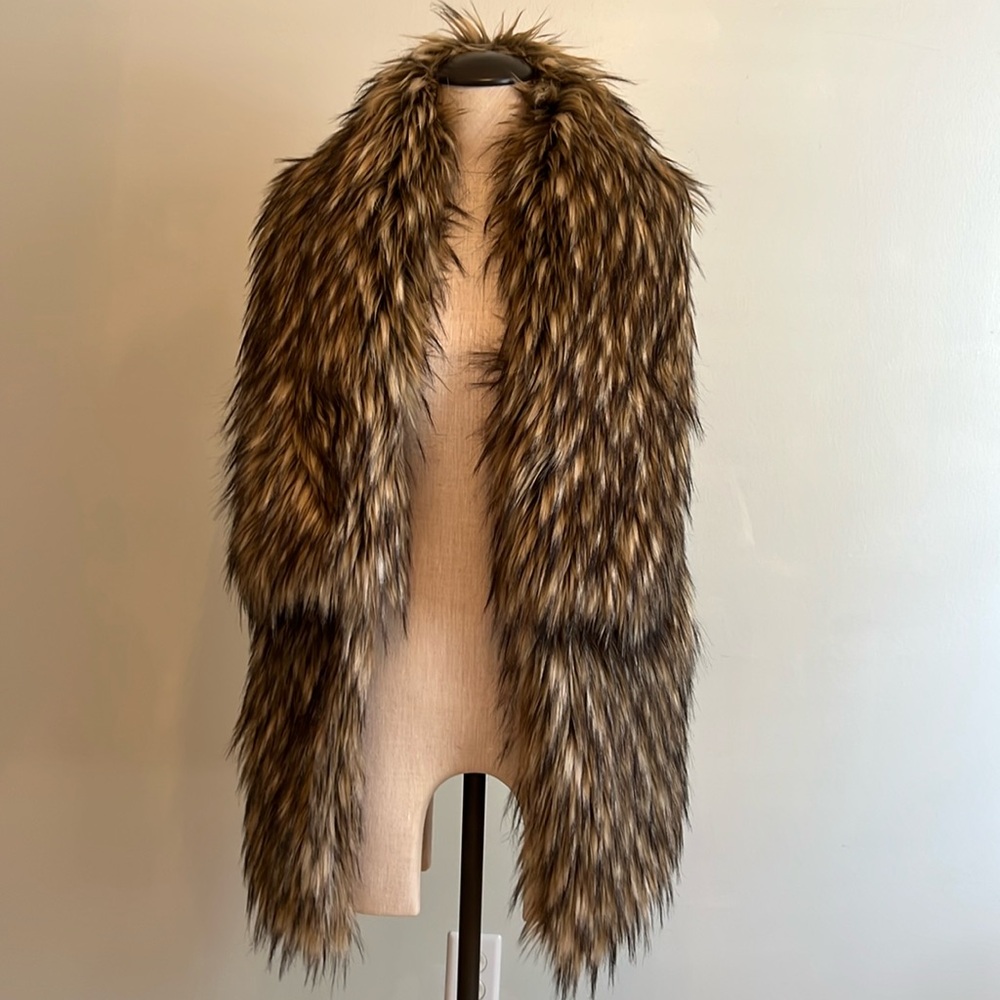 Victoria’s Secret faux fur sweater vest